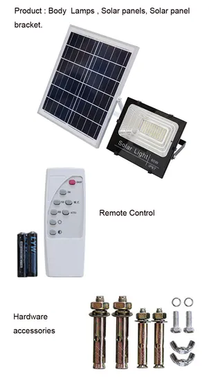 Energy Saving Wholesale Price Street IP65 Waterproof Outdoor Lamp Lights 50W 100W 200W 300W Solar Powered Floodlight LED Flood Light