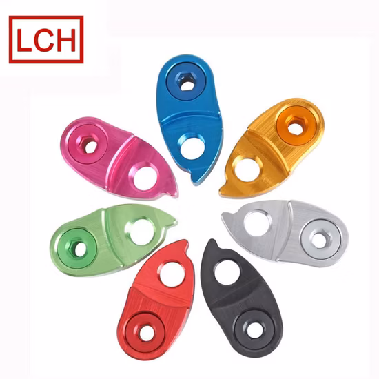 Custom Aluminum Shell CNC Turning Machining Color Anodized Lighting Accessories